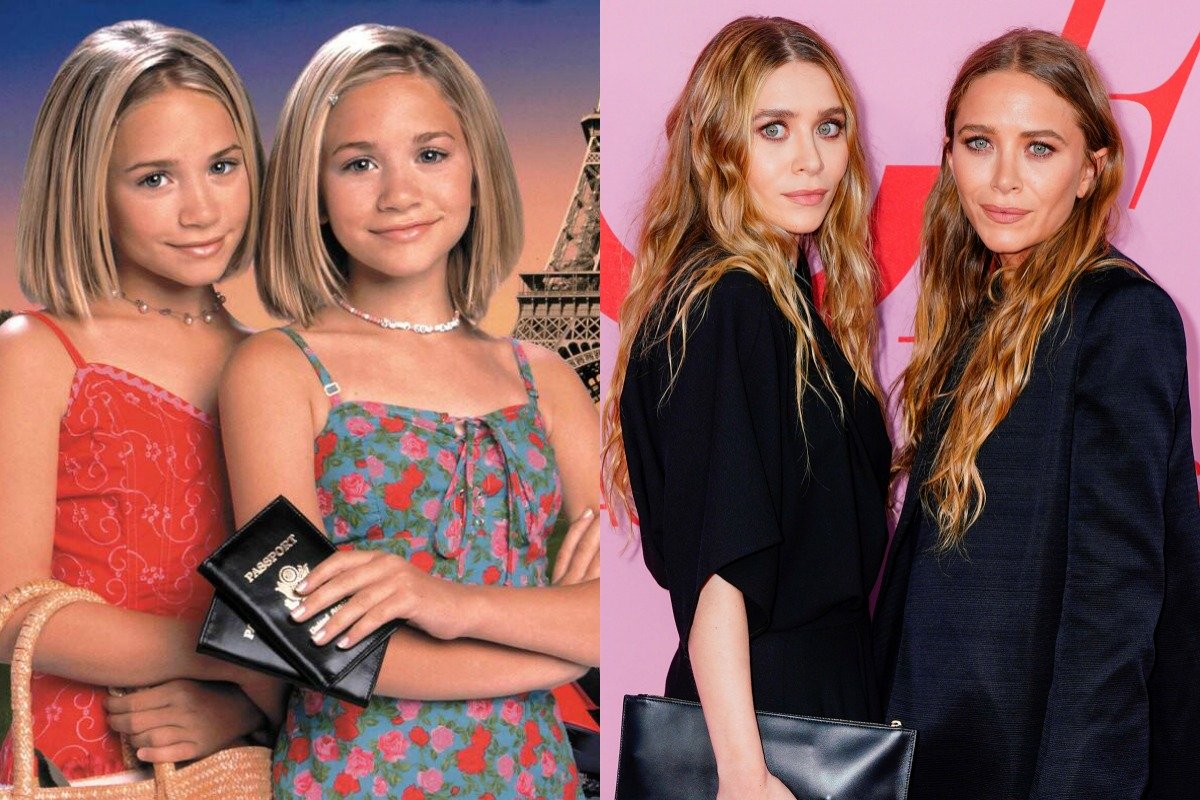 Image result for olsen twins then and now